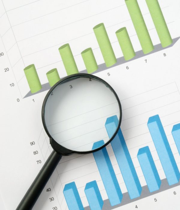 two graphs on a sheet of paper